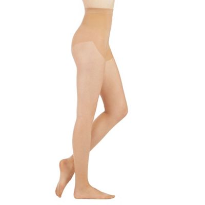 Natural medium control tummy shaping high leg tight